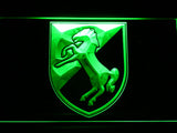 11th Armored Cavalry Regiment US Army LED Sign - Green - TheLedHeroes
