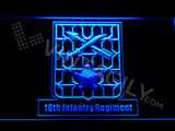 16th Infantry Regiment LED Sign - Blue - TheLedHeroes