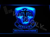 501st Parachute Infantry Regiment LED Neon Sign USB - Blue - TheLedHeroes