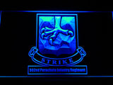 FREE 502nd Parachute Infantry Regiment LED Sign - Blue - TheLedHeroes