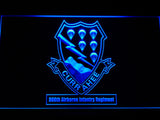 506th Airborne Infantry Regiment LED Sign - Blue - TheLedHeroes