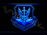 Air Combat Command LED Neon Sign USB - Blue - TheLedHeroes