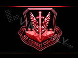 Air Combat Command LED Sign - Red - TheLedHeroes