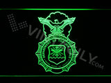 US Department of the Air Force LED Sign - Green - TheLedHeroes