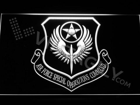 Air Force Special Operations Command LED Neon Sign Electrical - White - TheLedHeroes