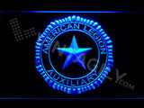 American Legion Auxiliary LED Sign - Blue - TheLedHeroes