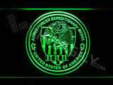 Armed Forces Expeditionary Medal LED Sign - Green - TheLedHeroes