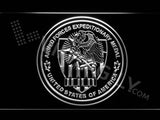 Armed Forces Expeditionary Medal LED Sign - White - TheLedHeroes