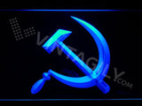 Communism LED Neon Sign USB - Blue - TheLedHeroes
