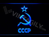 Communism 2 LED Neon Sign Electrical - Blue - TheLedHeroes