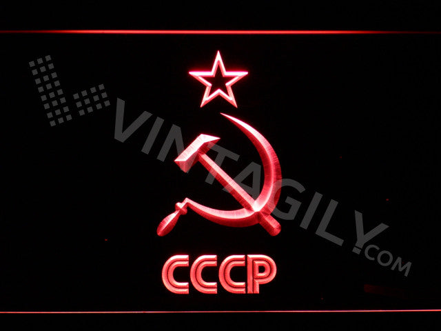 Communism 2 LED Sign - Red - TheLedHeroes