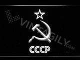 Communism 2 LED Neon Sign Electrical - White - TheLedHeroes
