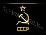 Communism 2 LED Neon Sign Electrical - Yellow - TheLedHeroes