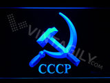 FREE Communism 3 LED Sign - Blue - TheLedHeroes