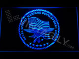 FREE US Naval Special Warfare Development Group LED Sign - Blue - TheLedHeroes