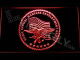 US Naval Special Warfare Development Group LED Neon Sign USB - Red - TheLedHeroes