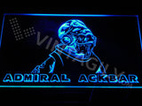 Admiral Ackbar LED Sign - Blue - TheLedHeroes