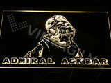 Admiral Ackbar LED Neon Sign USB - Yellow - TheLedHeroes