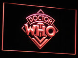 FREE Doctor Who 4 LED Sign - Red - TheLedHeroes