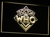 FREE Doctor Who 4 LED Sign - Yellow - TheLedHeroes