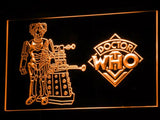Doctor Who 3 LED Neon Sign Electrical - Orange - TheLedHeroes