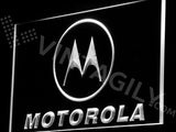 Motorola LED Neon Sign USB - White - TheLedHeroes