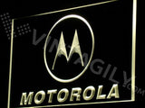Motorola LED Neon Sign USB - Yellow - TheLedHeroes