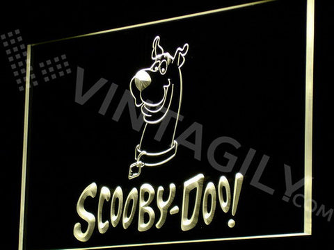 Scooby Doo LED Sign - Yellow - TheLedHeroes