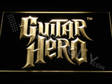 FREE Guitar Hero LED Sign - Yellow - TheLedHeroes