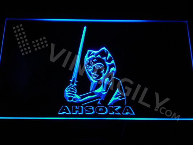 Ahsoka LED Neon Sign Electrical - Blue - TheLedHeroes