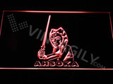 Ahsoka LED Neon Sign Electrical - Red - TheLedHeroes