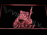 FREE Wicket LED Sign - Red - TheLedHeroes
