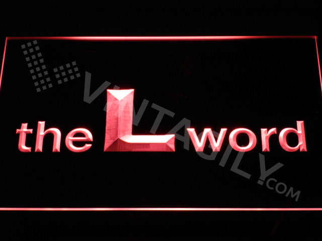 the L world LED Sign - Red - TheLedHeroes