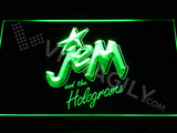 Jem and the Holograms LED Sign - Green - TheLedHeroes