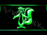 Pepe Le Pew 2 LED Sign - Green - TheLedHeroes