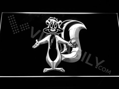 Pepe Le Pew 2 LED Sign - White - TheLedHeroes