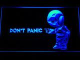 The Hitchhiker's Guide To The Galaxy LED Neon Sign USB - Blue - TheLedHeroes