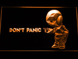 The Hitchhiker's Guide To The Galaxy LED Neon Sign Electrical - Orange - TheLedHeroes