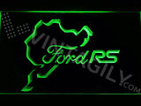 Ford RS Nürburgring LED Sign - Green - TheLedHeroes