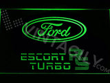 Ford Escort RS Turbo LED Sign - Green - TheLedHeroes