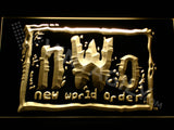 New World Order  LED Sign - Yellow - TheLedHeroes