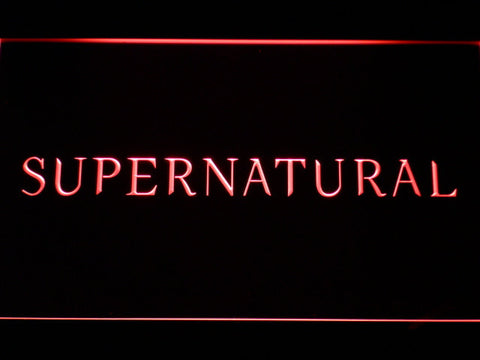 FREE Supernatural LED Sign - Red - TheLedHeroes