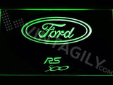 Ford RS 500 LED Neon Sign USB - Green - TheLedHeroes