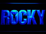 Rocky Boxing LED Neon Sign Electrical - Blue - TheLedHeroes