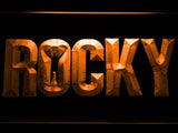 Rocky Boxing LED Neon Sign USB - Orange - TheLedHeroes