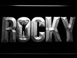 Rocky Boxing LED Neon Sign Electrical - White - TheLedHeroes