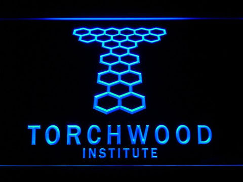 Torchwood Institute LED Neon Sign USB - Blue - TheLedHeroes