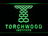 Torchwood Institute LED Neon Sign Electrical - Green - TheLedHeroes