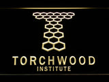 Torchwood Institute LED Neon Sign USB - Yellow - TheLedHeroes