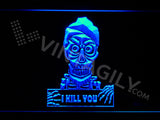 Achmed - Silence, I kill you LED Sign - Blue - TheLedHeroes